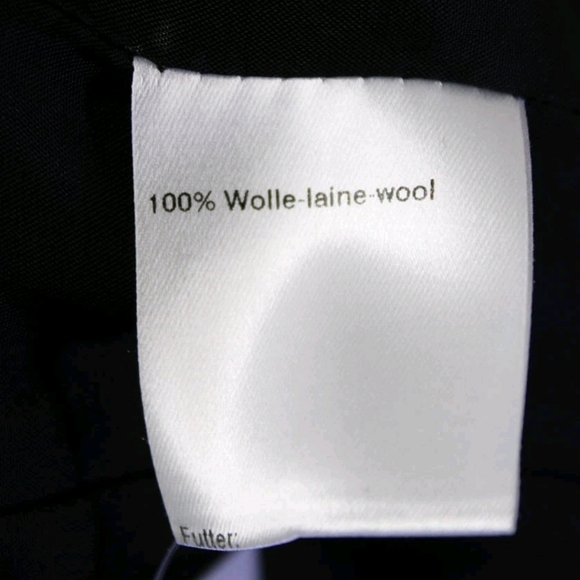 Akris Punto Womens Wool Double Zipped Closure Long Sleeved Jacket Black Size 6 - Picture 6 of 9